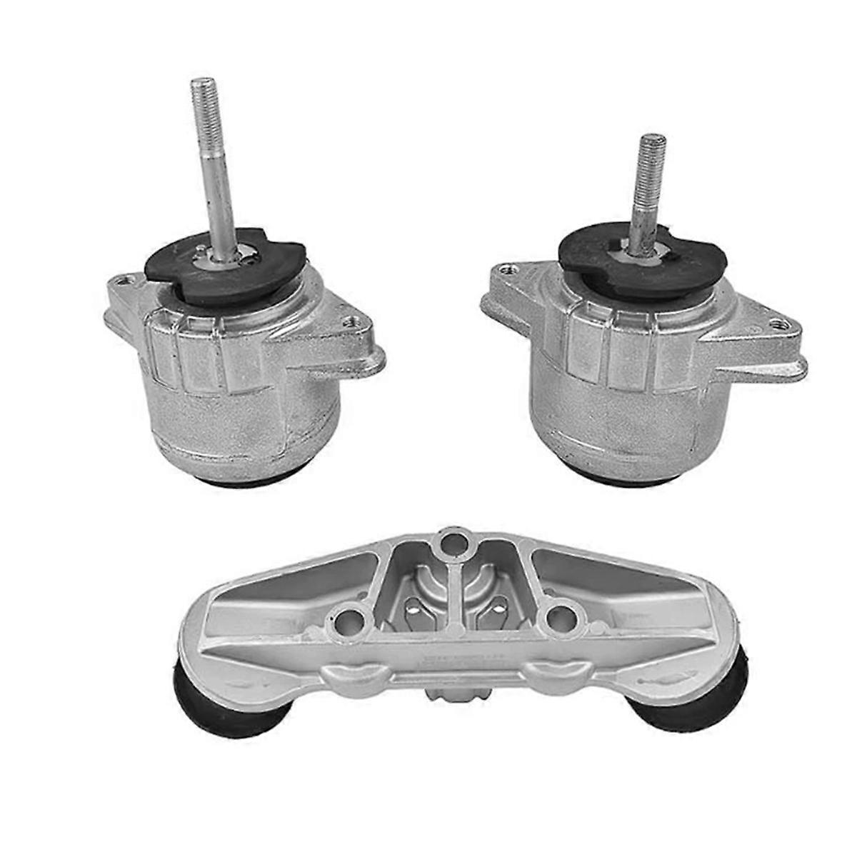 3pcs Engine Mounts Transmission Upper Arm Bracket Kit for