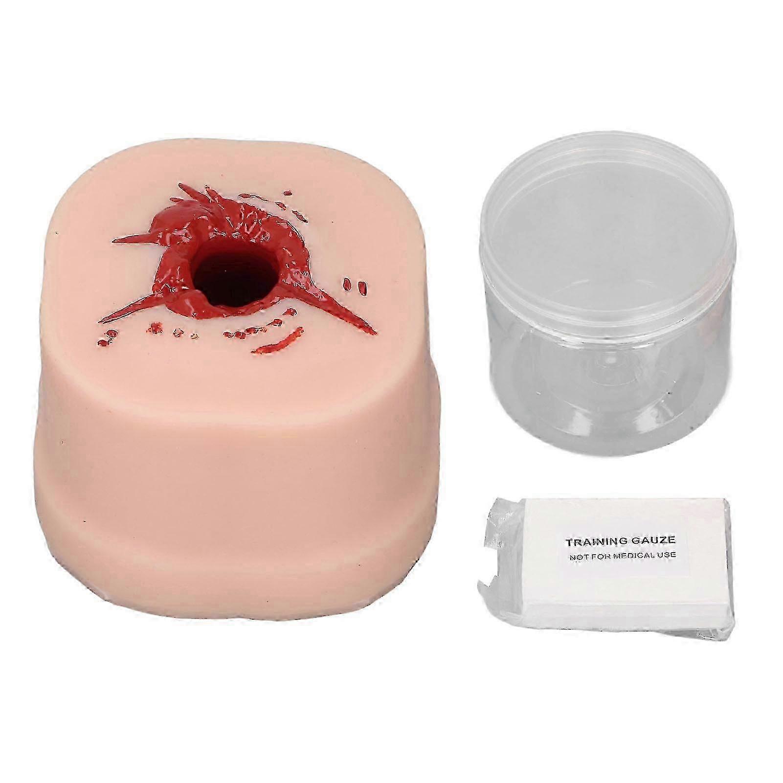 Wound Packing Trainer Kit with Control Training Kit & Bleed Trainer for Wound Treatment Practice