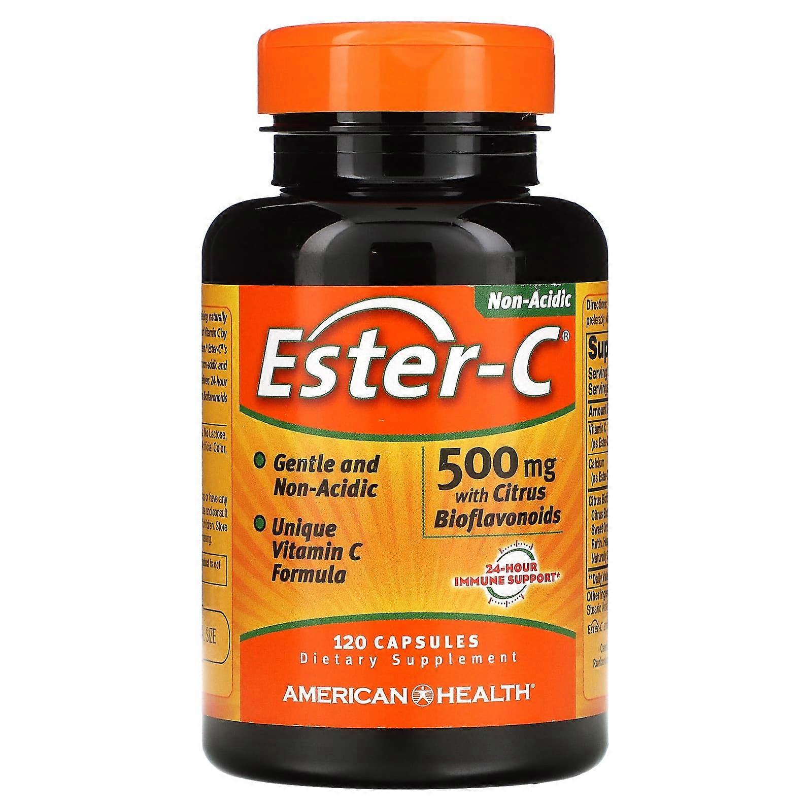 Ester-C with Citrus Bioflavonoids, 500 mg, 120 Capsules (250 mg per Capsule)