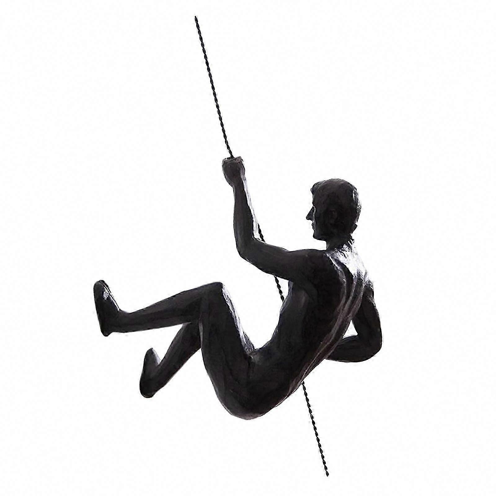 Large Climbing Men Hanging Ornament Figures for Wall Decor