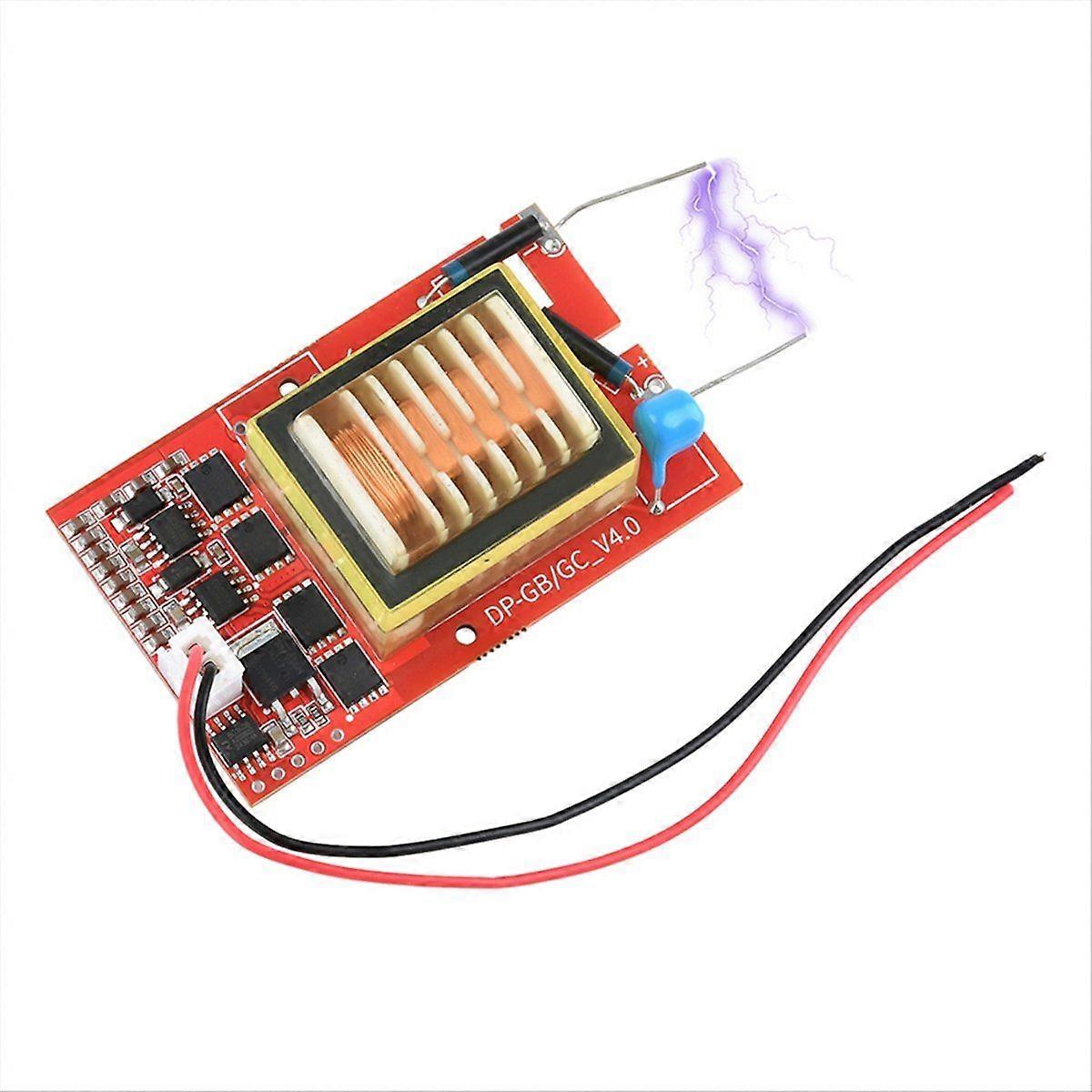 DC 9-24V to DC 10KV-20KV Arc Igniter High Voltage Generator Low Heat Coil Ignition Module Pulse Gen