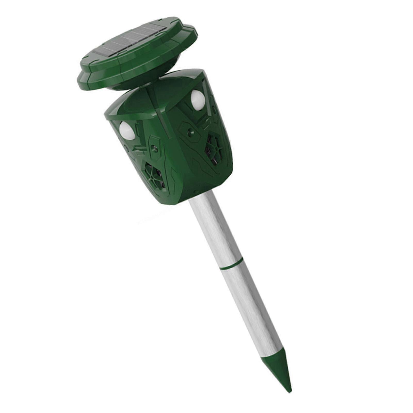 360° Solar Power and USB Charging Waterproof Dog Repellent Ultrasonic Cat Repeller