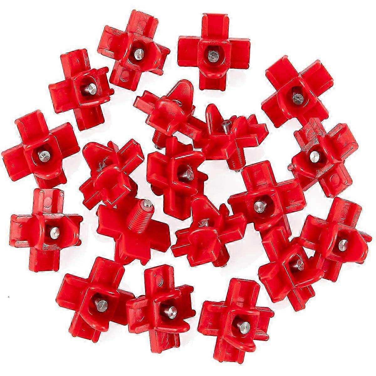 30Pcs Horizontal Side Mount Automatic Poultry Nipples Clean Drinker Waterer for Chicken or Quail