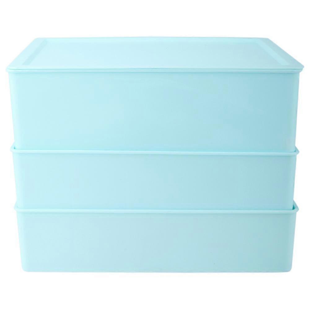 3Pcs Practical Underwear Socks Holder Storage Box Divider Container Organizer