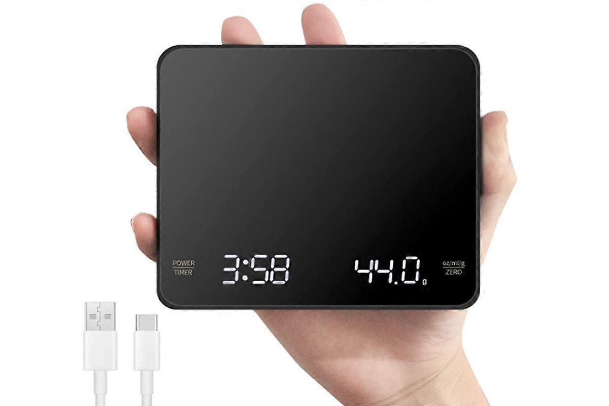 Kitchen Electronic Digital Coffee Scale Timer High Precision Espresso