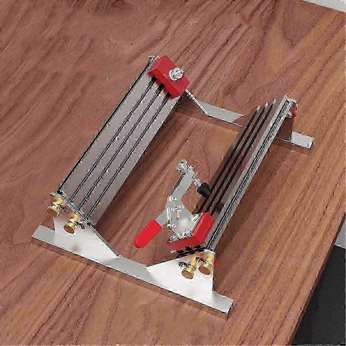 Drawer Jig Locator,Adjustable Milling Table Saw Drawer Clamp Locator, Drawer Clip Positioner for Right Angle Assists js