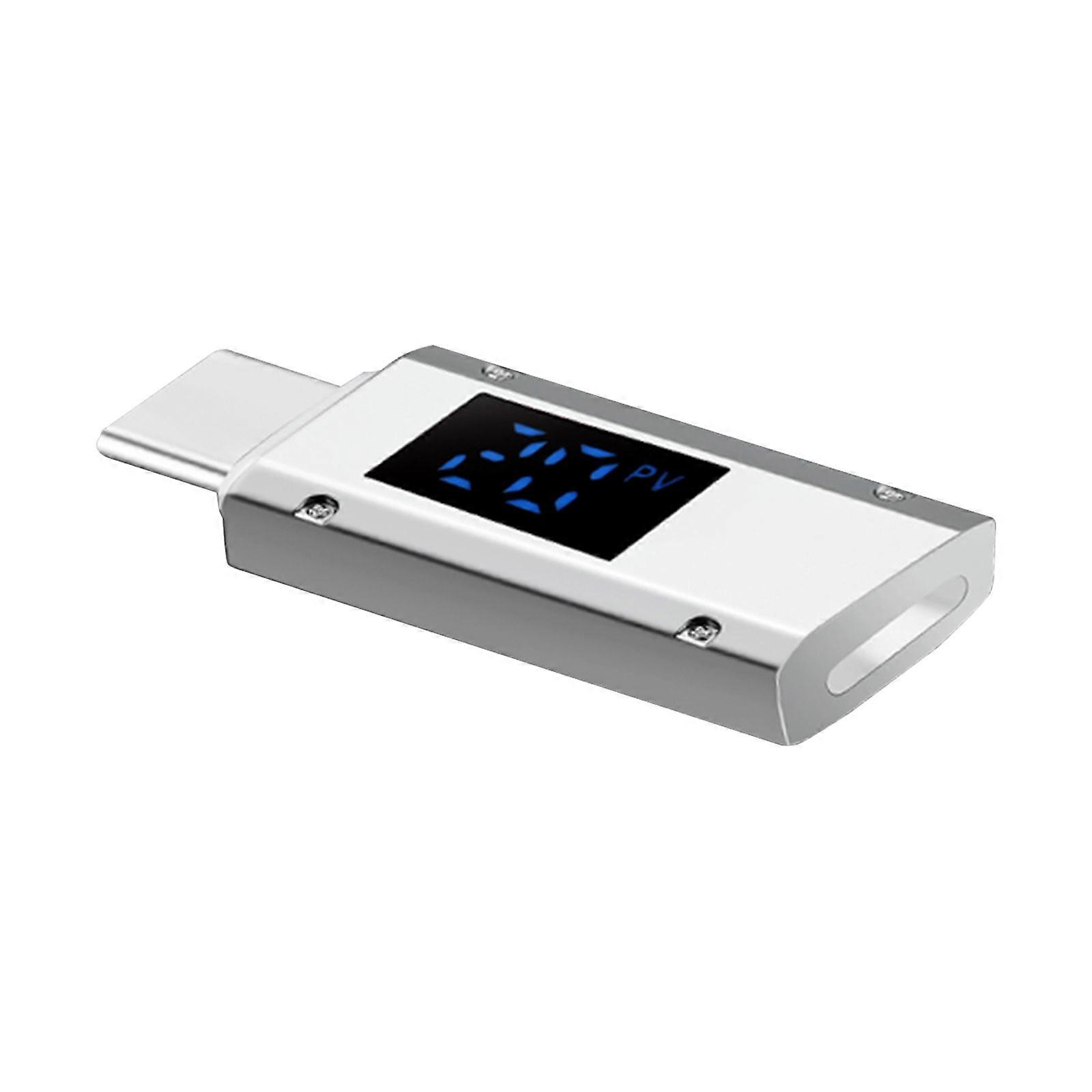 High Speed USB C Adapter Type-C Male to USB-C Female Connector Fast Data Transfer, 180w PD Fast Charging Digital Display Multicolor