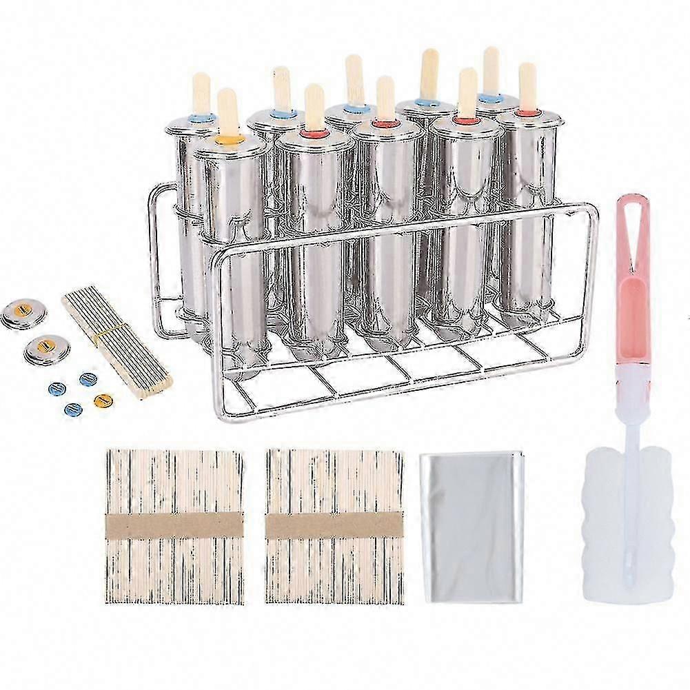 Domácí sada forem na zmrzlinu z nerezové oceli 304 na nanuky