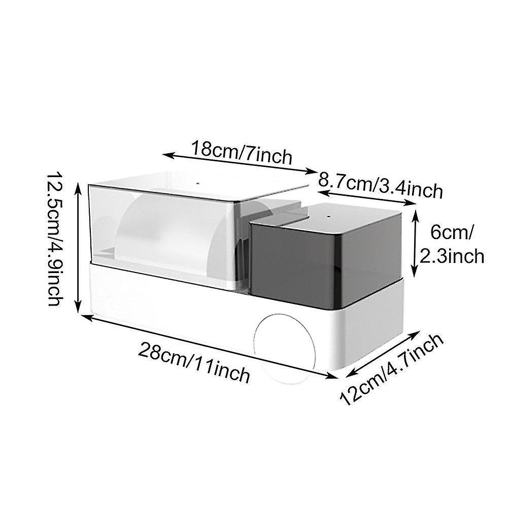 Facial tissue holders toilet paper holder visible abs wall mounted