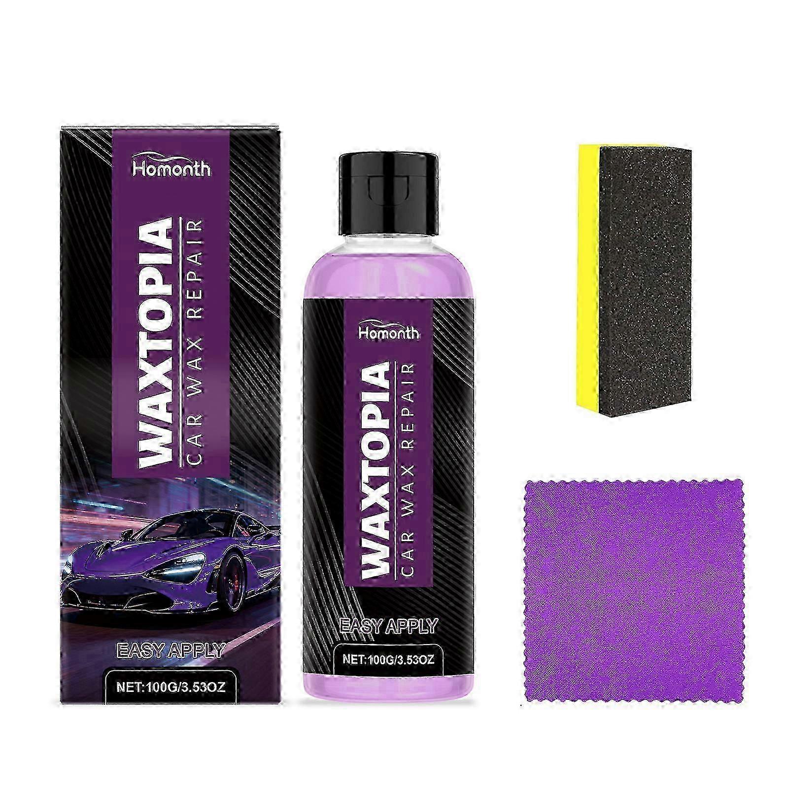 ​​Waxtopia Car Scratch Remover - Auto Paint Scratch Remover Restorer Kit Long-Lasting Protective Layer for All Vehicles​ 0403