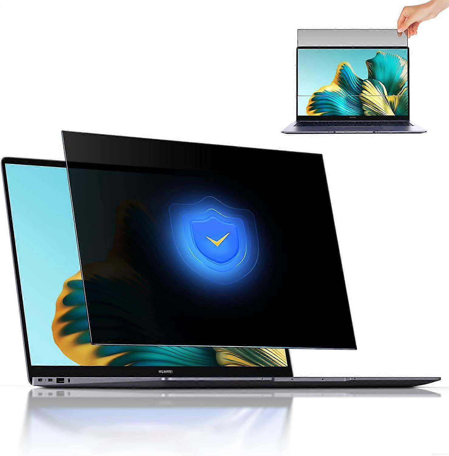 Laptop Privacy Screen Filters 15.6 Inch 16:9 Aspect Privacy Filter for 15.6 Inch Widescreen Laptop Anti-Scratch