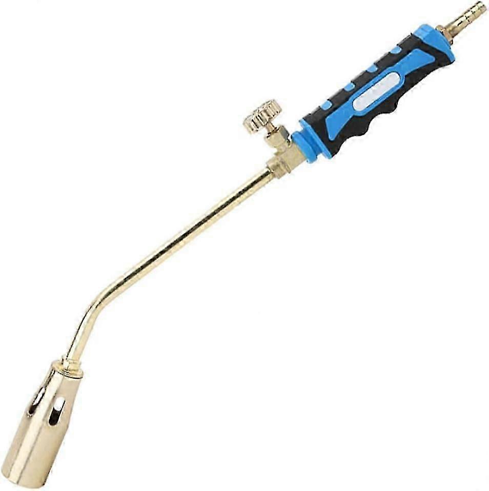 Gas Welding Torch Welding Heating Torch Liquefied Gas Blowtorch Flame Torch 30Mm Nozzle Single Switch For Industrial Blue Gas Welding Accessories(1Pcs