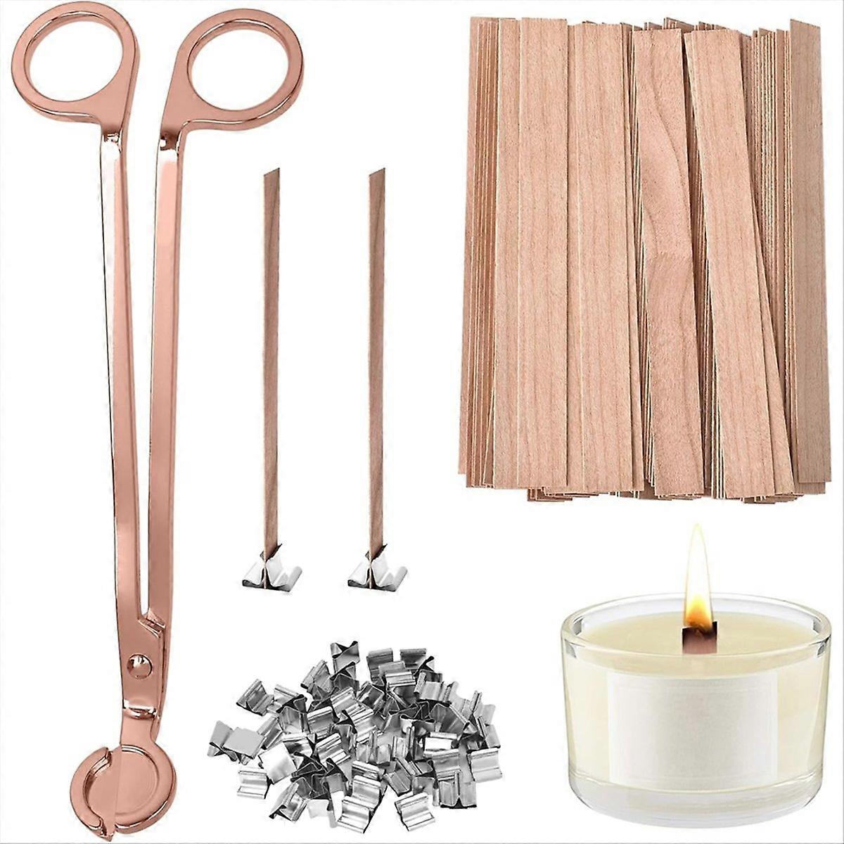 100 Stück verdickte Holzdochte
Verdickte Holzdochte