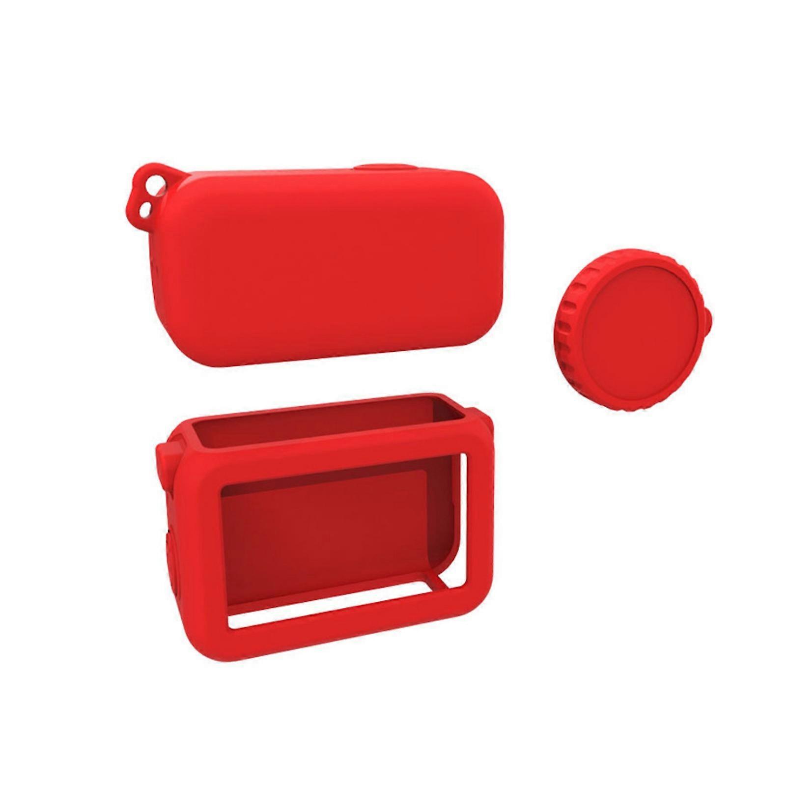 Flexible Silicone Case For Cameras All Terrain Protections Seamlessly Button Control Weather Resistant Design Lens Shell Multicolor