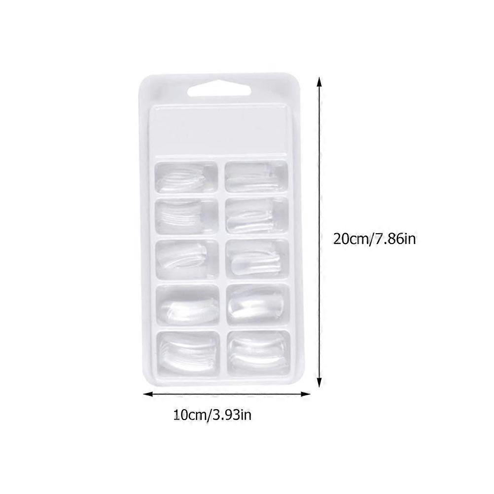 Nail Art Accessory Nail Extension Mold for Manicure 1Set Tool Kit