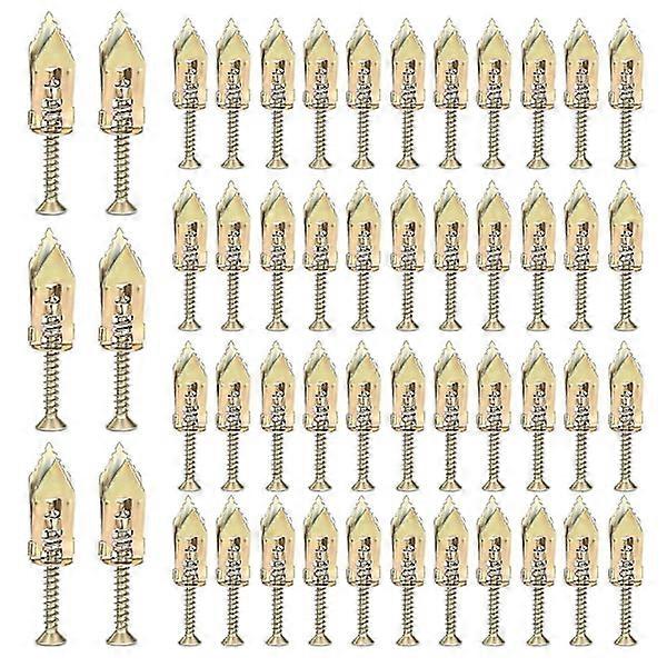 Expansion screws for drywall, stainless and corrosion-resistant, easy to install, versatile, in carbon steel, for hollow walls, with threaded screws