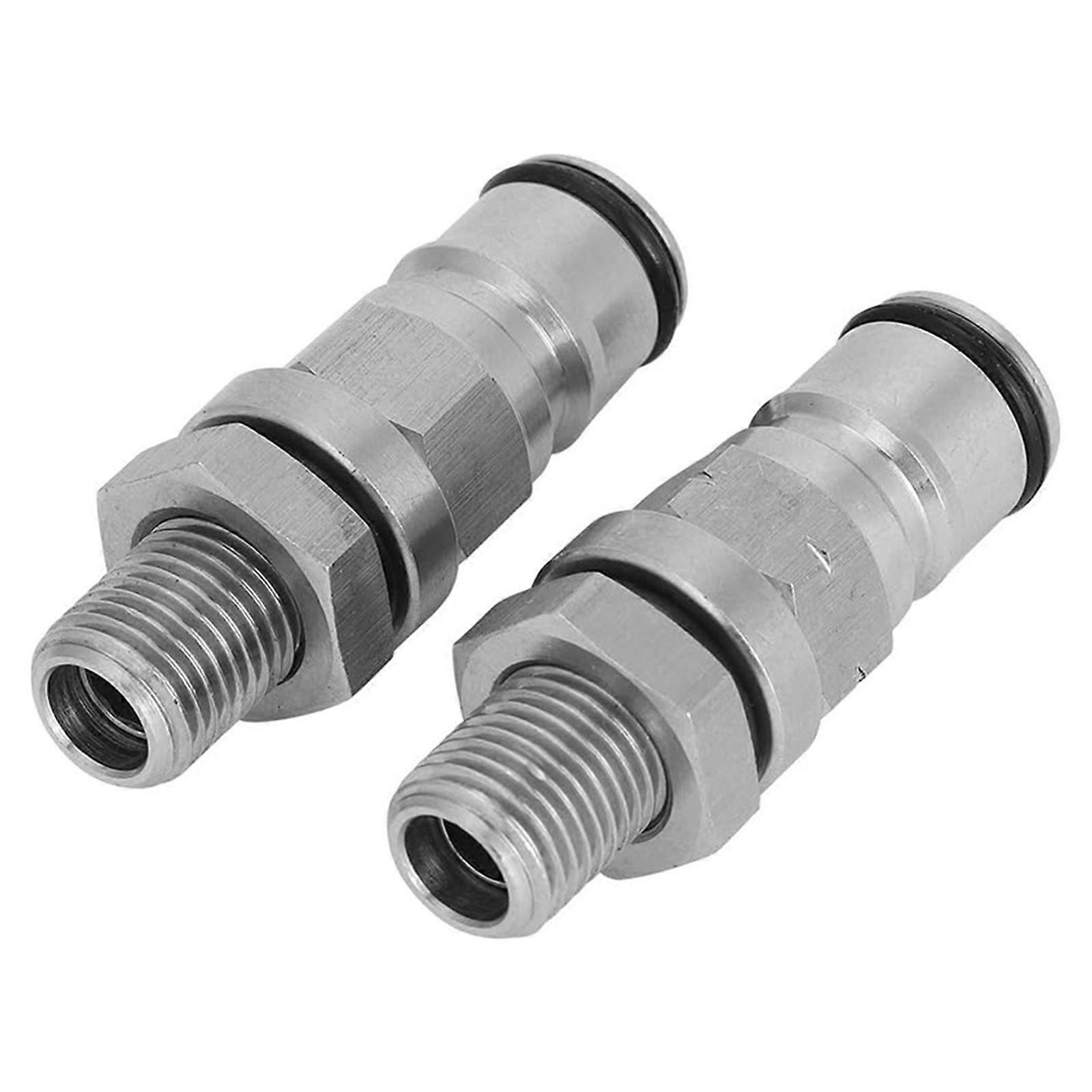 2 stycken gasventiler praktiska öltillbehör vätskeventiler lättmonterade kullåsstolpar ölutrustning för öl flerfärgad