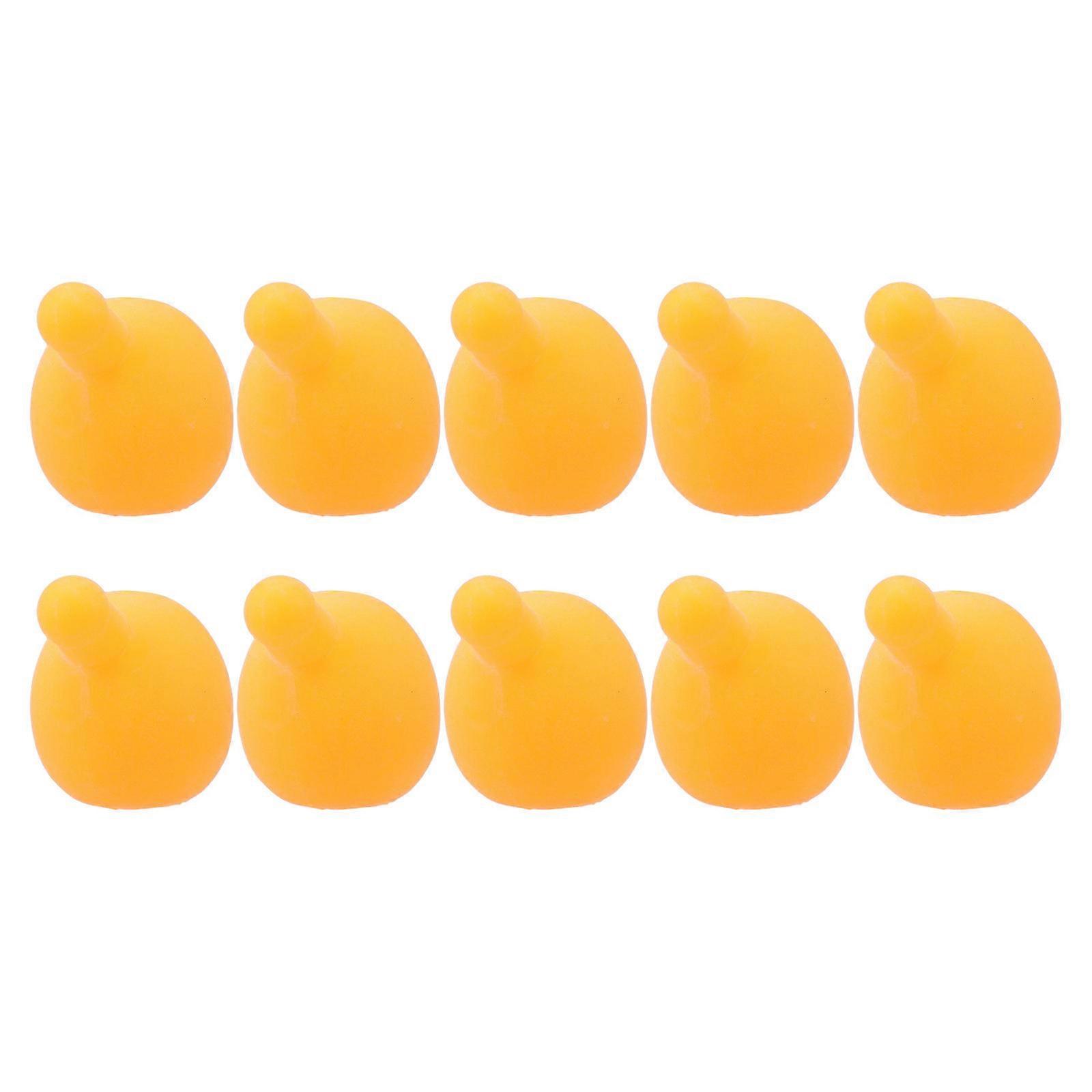 DIY Squishy Maker Refill Pressable Bubble Inserts Stress Relief Components For Children 10Pcs Orange