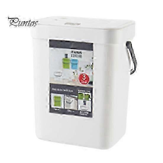 Kitchen Trash Can Hanging Organic Waste Bin Large Capacity Compact Design Bathroom Garbage Bin Container with Lid 2025