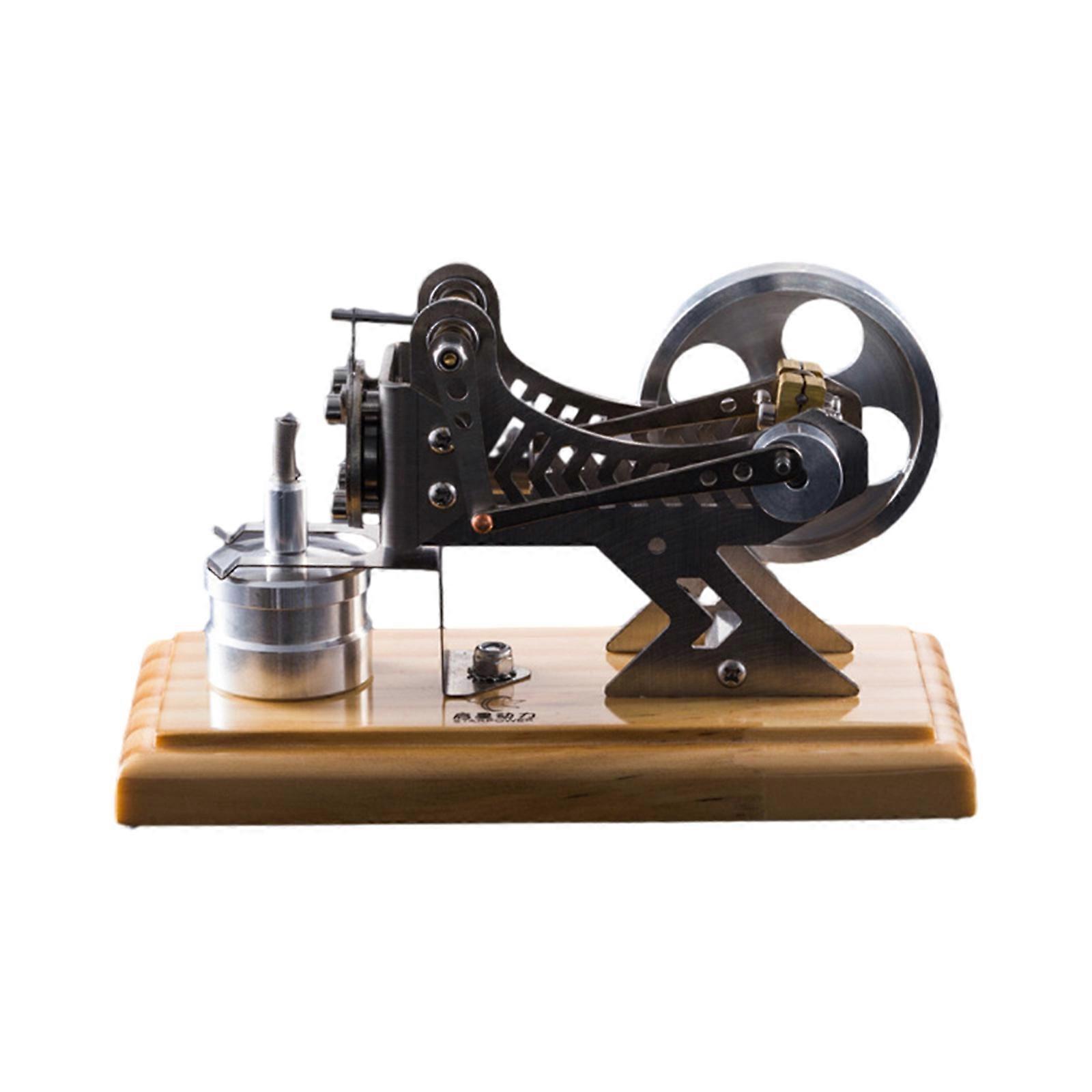 Stirling Engine Model Stern Toy Hot Air Engine Model Physical Science Experiment Teaching Aids for Kid Student Multicolor