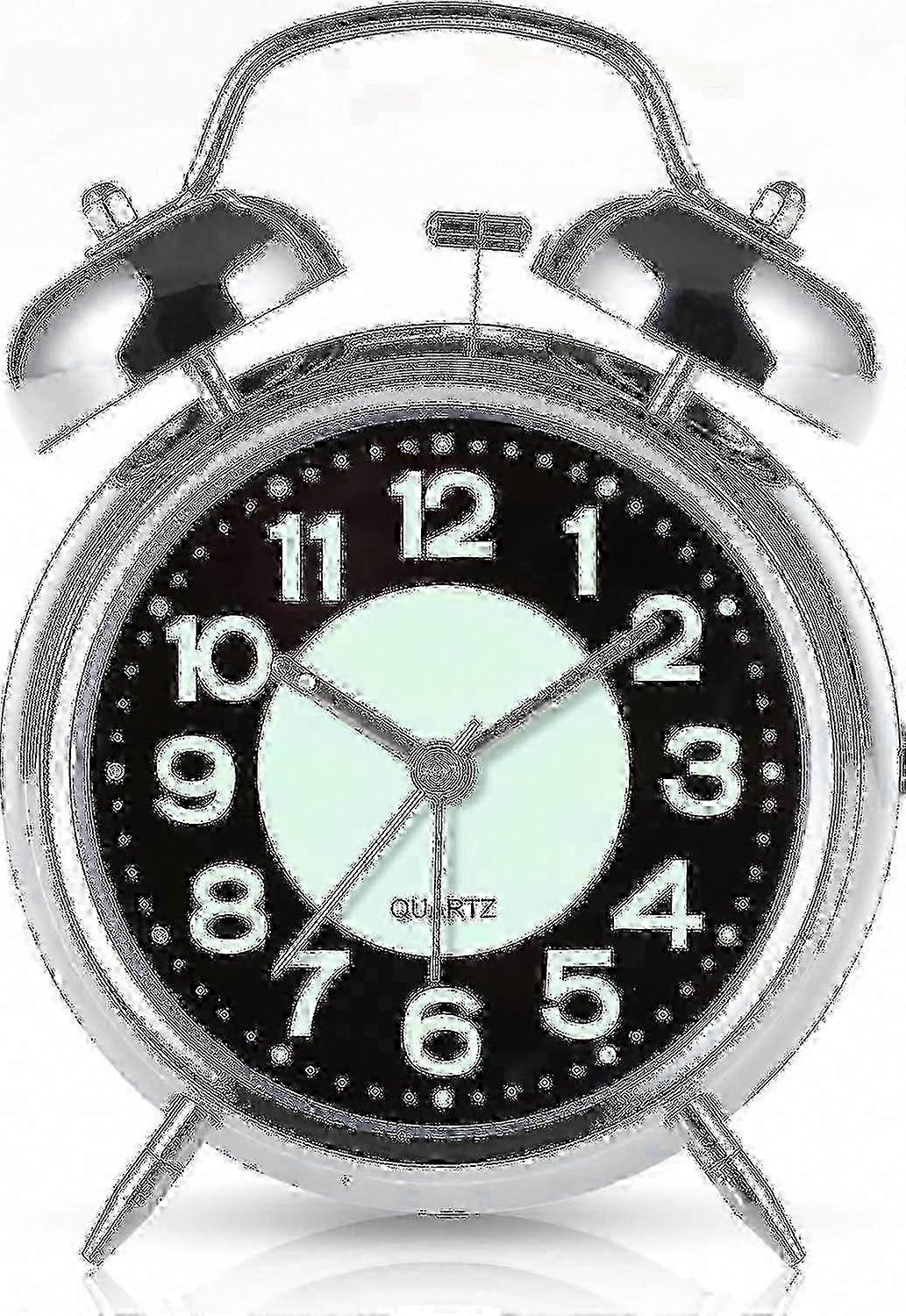 Extra Loud Alarm Clock for Heavy Sleepers and Bedside Table Use p