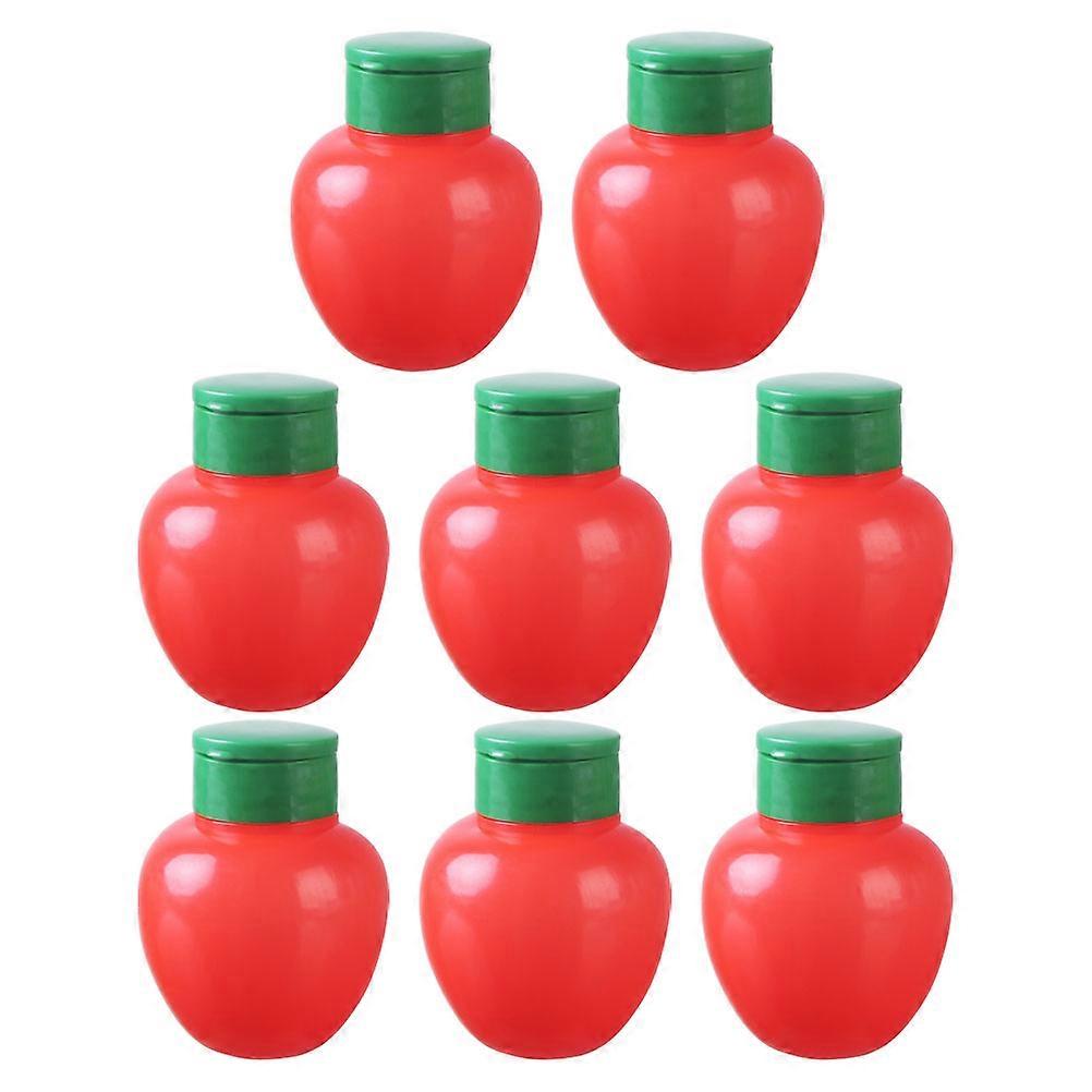 Mini Spice Jars Portable Plastic Spice Shakers for Kitchen Use 8Pcs
