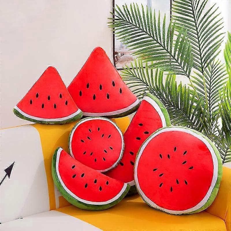 Creative simulation watermelon plush toy sofa pillow