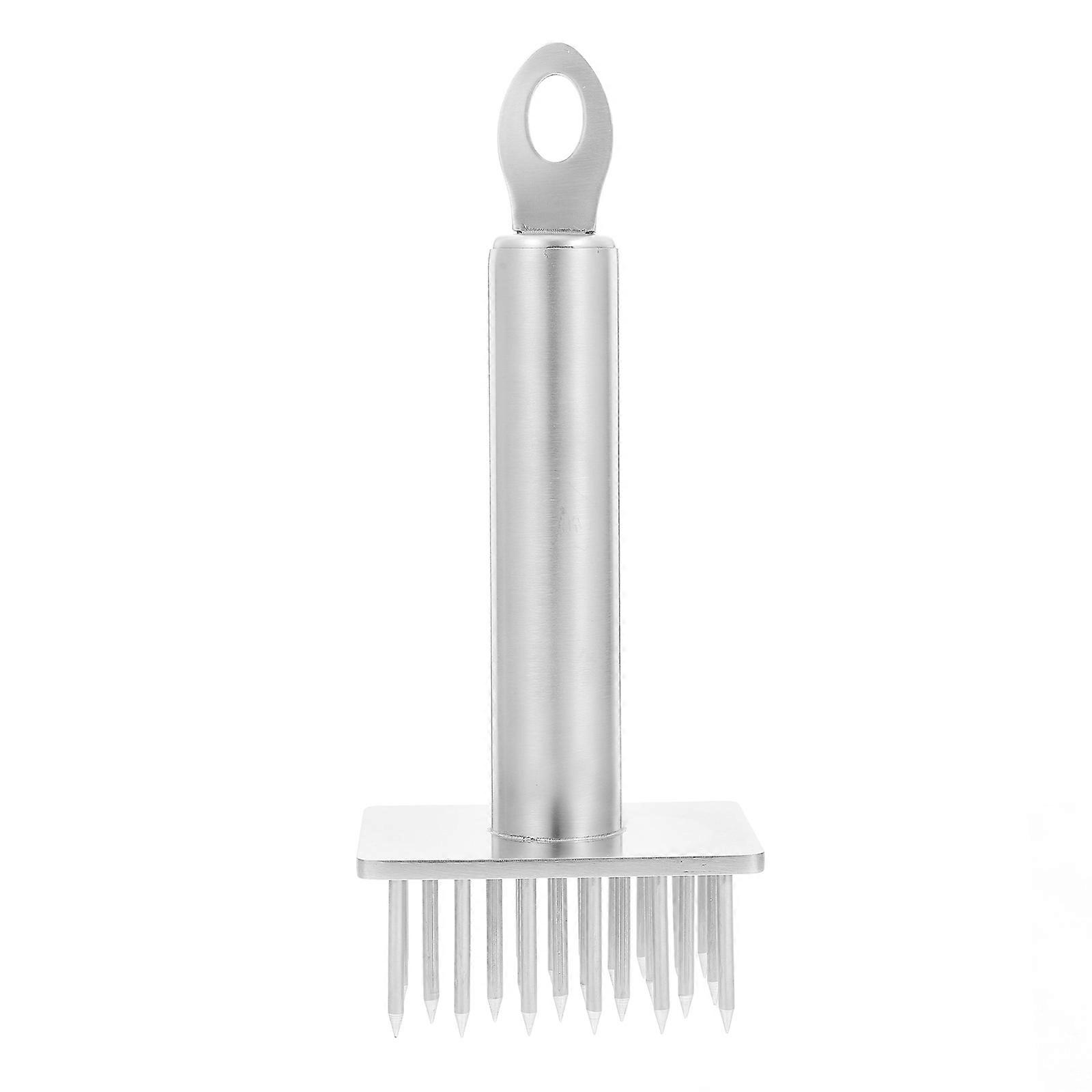 Stainless Steel Meat Tenderizer Meat Inserter for Kitchen Cooking