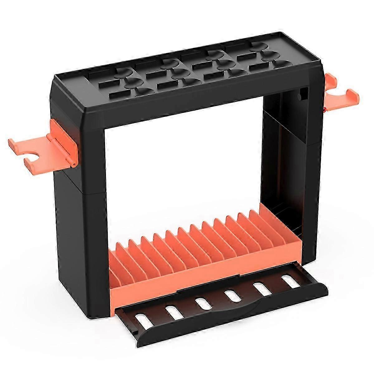 Univercial Organizer for Switch 2/OLED/Switch, Storage Stand for Game Cards/Discs/TV Dock/Console/C