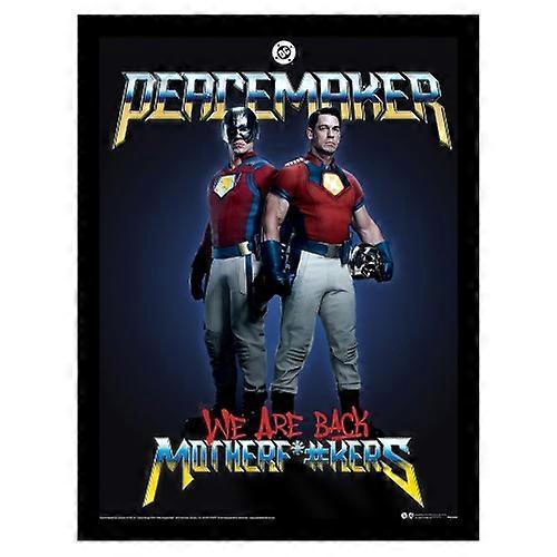 Peacemaker We Are Back Framed Poster
