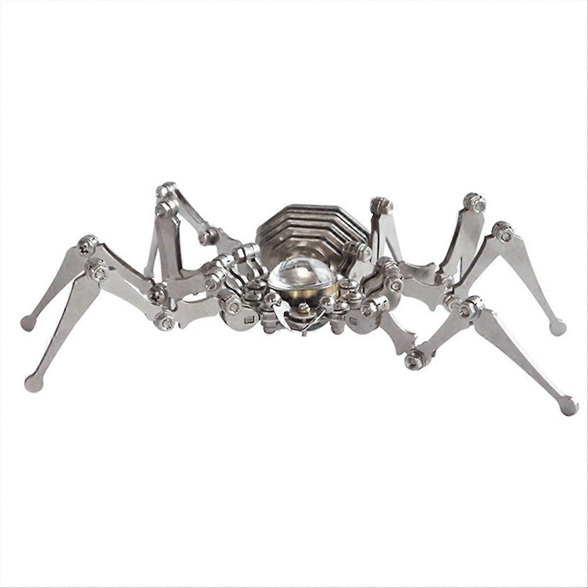 Steampunk Foldable Mechanical Spider Clock Decor Desktop Ornament