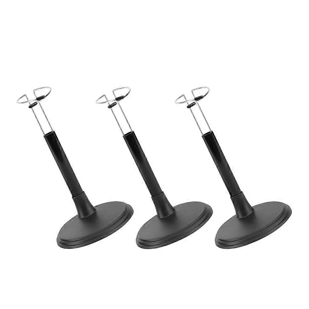 Lightstick Holder Stand PVC Doll Rack for Storage Use 9Pcs Black