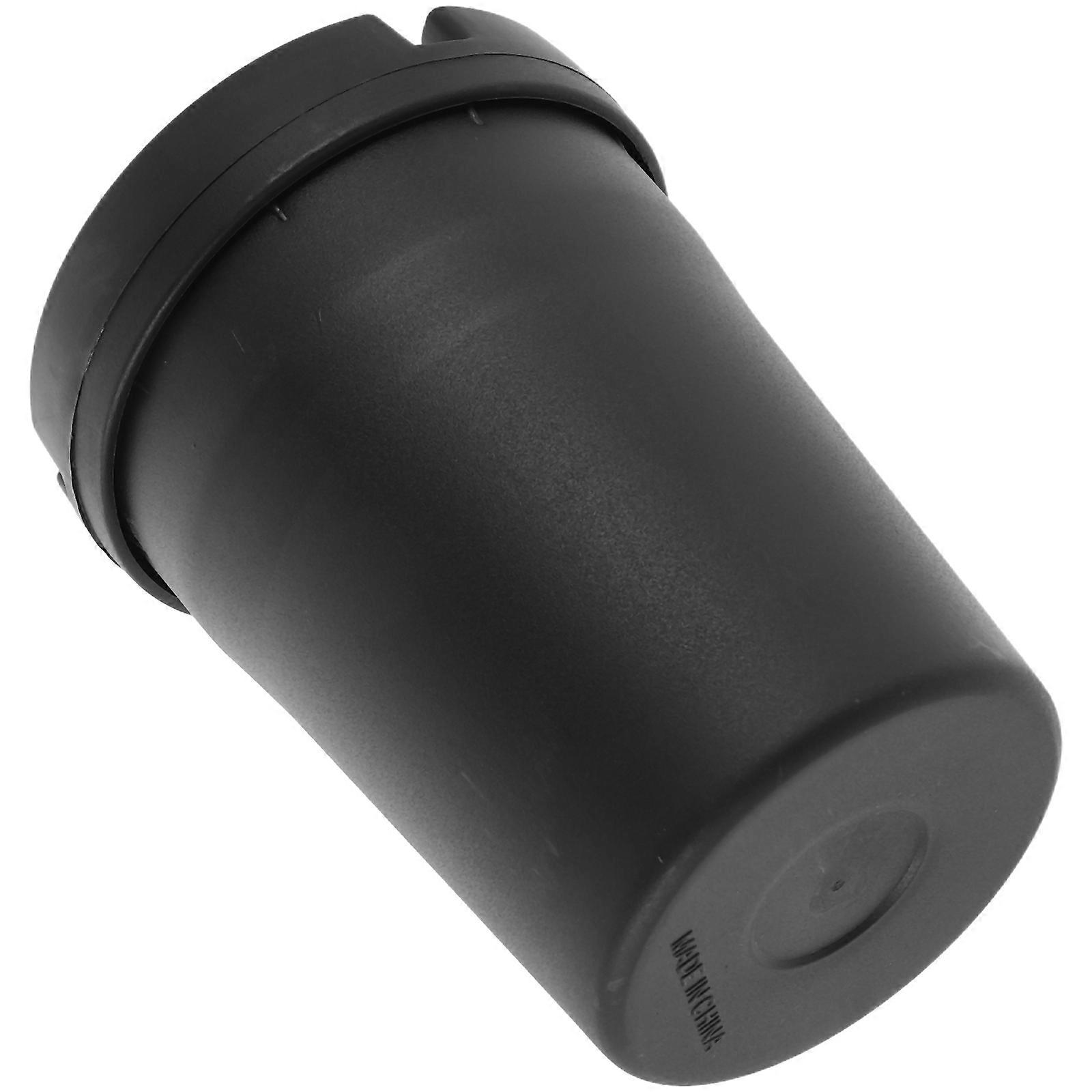 Plastic Portable Mini Auto Ashtray for Car Disposal Black