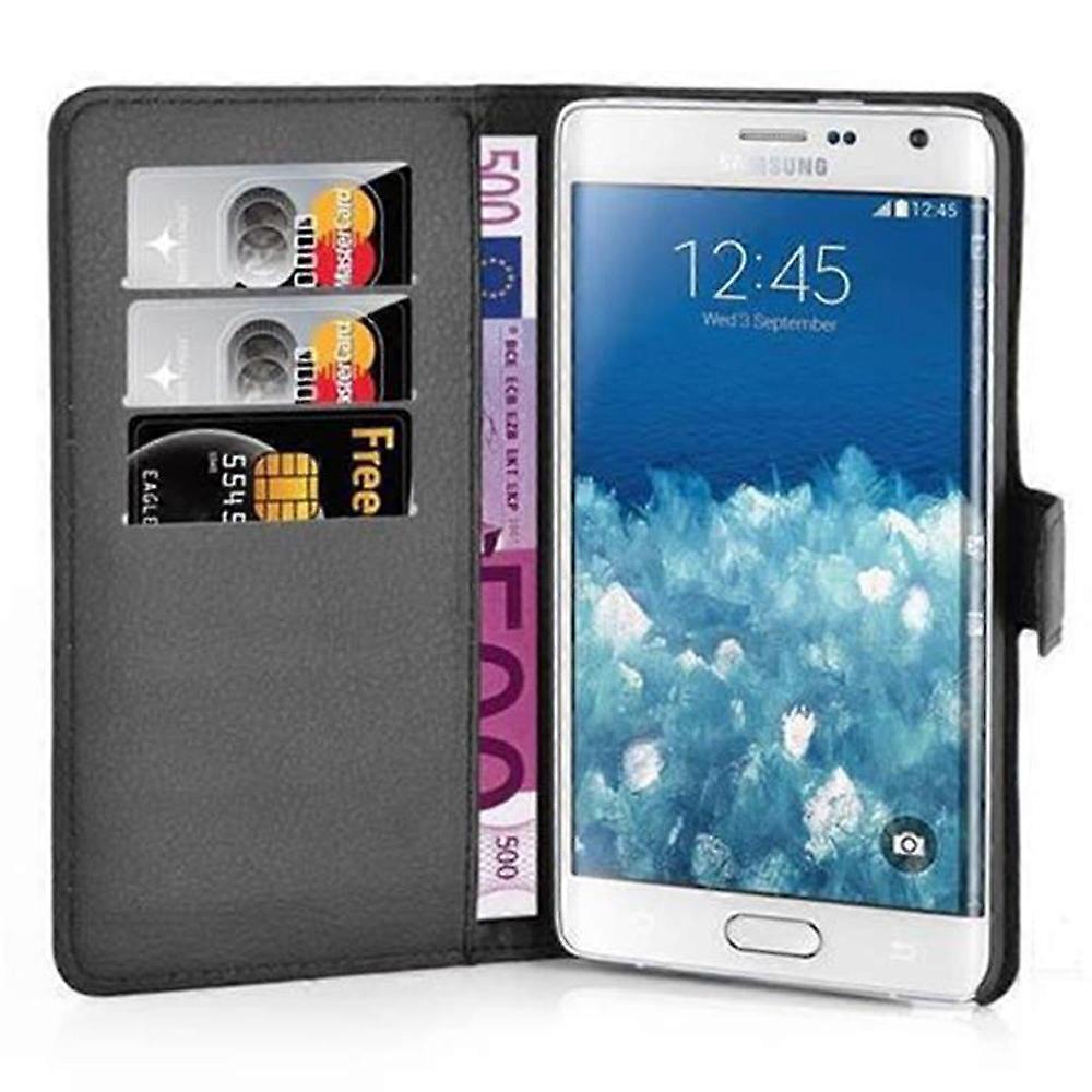 Samsung Galaxy NOTE EDGE Case - Protective Case with Card Slots and Stand Function