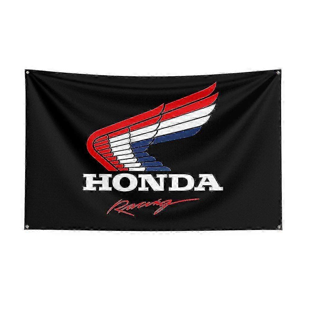 Born Pretty 3x5 Hondas Flag Polyester Printed Racing Motorcycle Banner For Decor