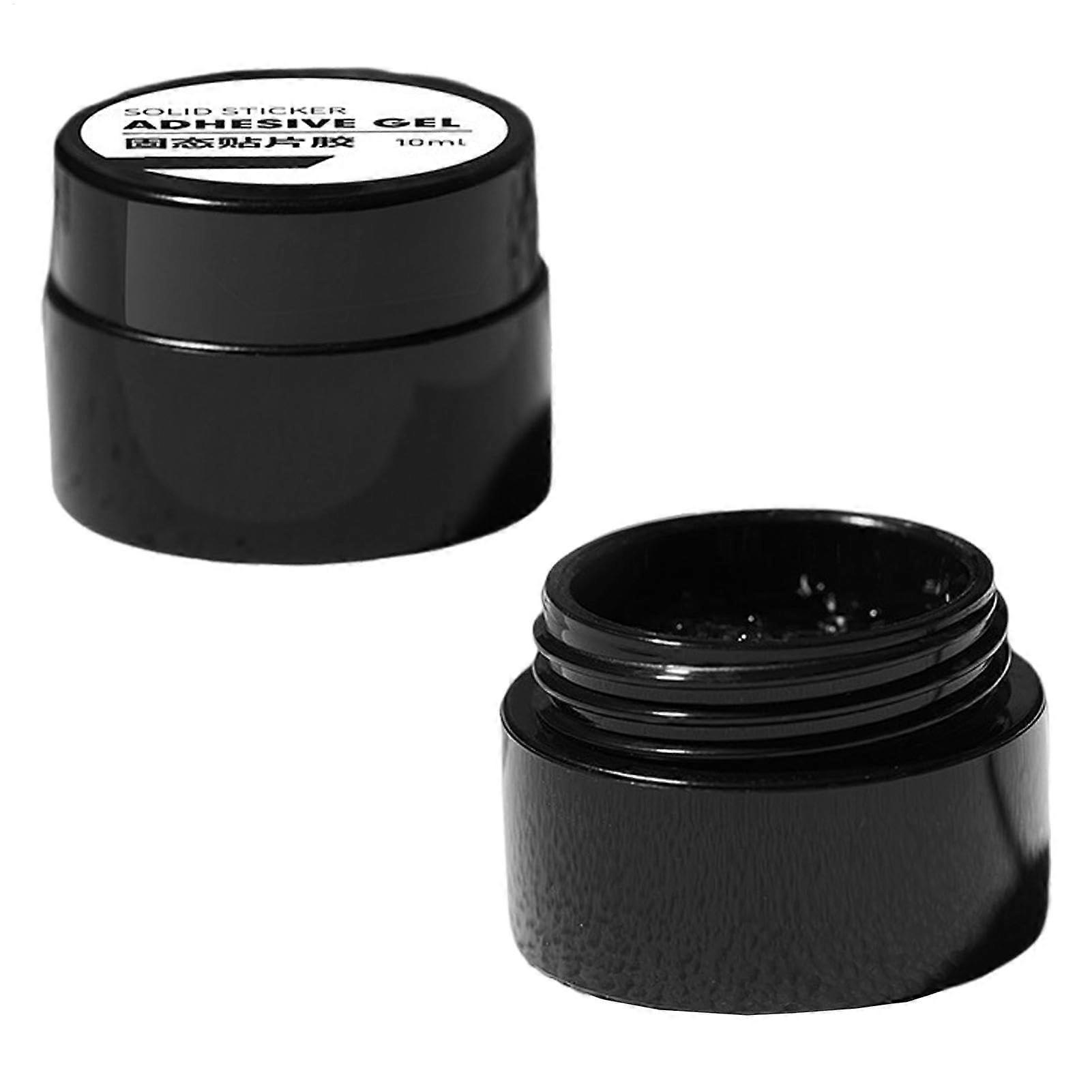 Solid Nail Glue Gel with Strong Adhesion for Press On and False Nails, LongLasting Nail Gel