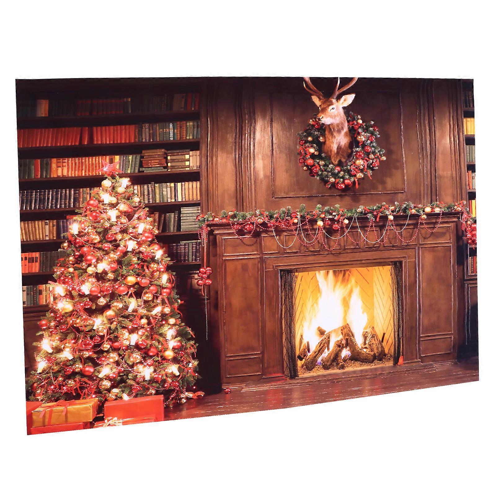 Christmas Backdrop Photography Backdrop for Home Decoration