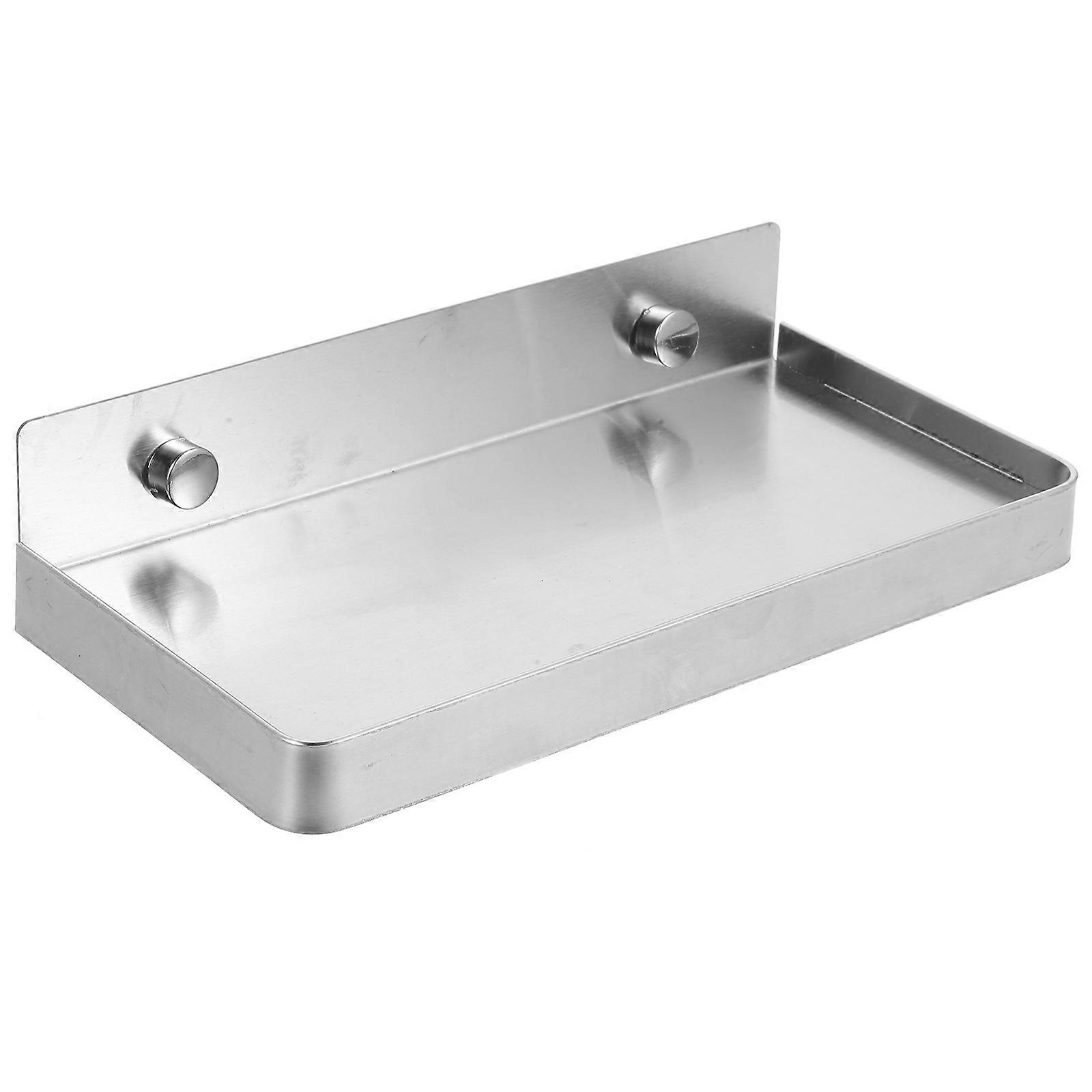 Bathroom Phone Wall Shelf Metal Holder for Storage Use