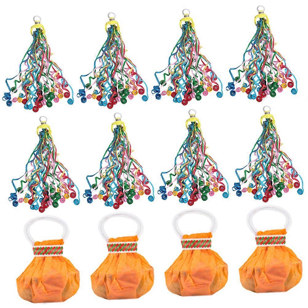 Party Throw Streamers Paper for Wedding 12Pcs Hand Throw Streamers Set