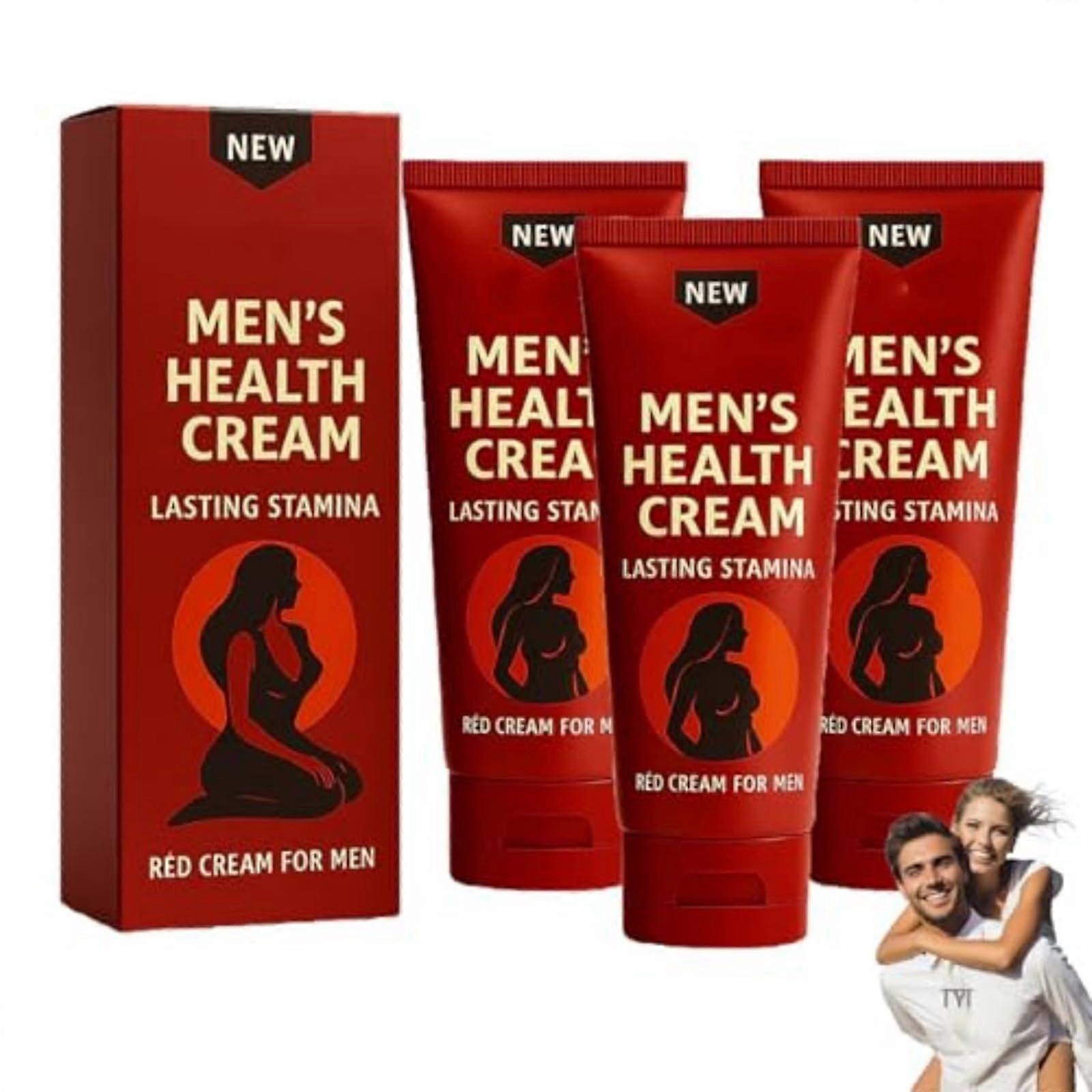 Men's Performance Cream 3PCS with Fast CoolingWarming Effect, Natural Botanical Formula, Quick Absorption