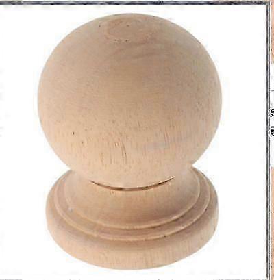 Ubehandlet kuleformet hardtre for gjerdestolper og trapper