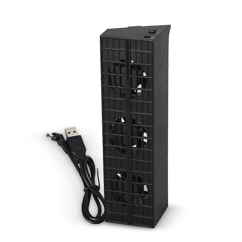 Cooling Fan with Automatic Temperature Control for Consistent Heat Reduction Console Accessory for PS4 Slim