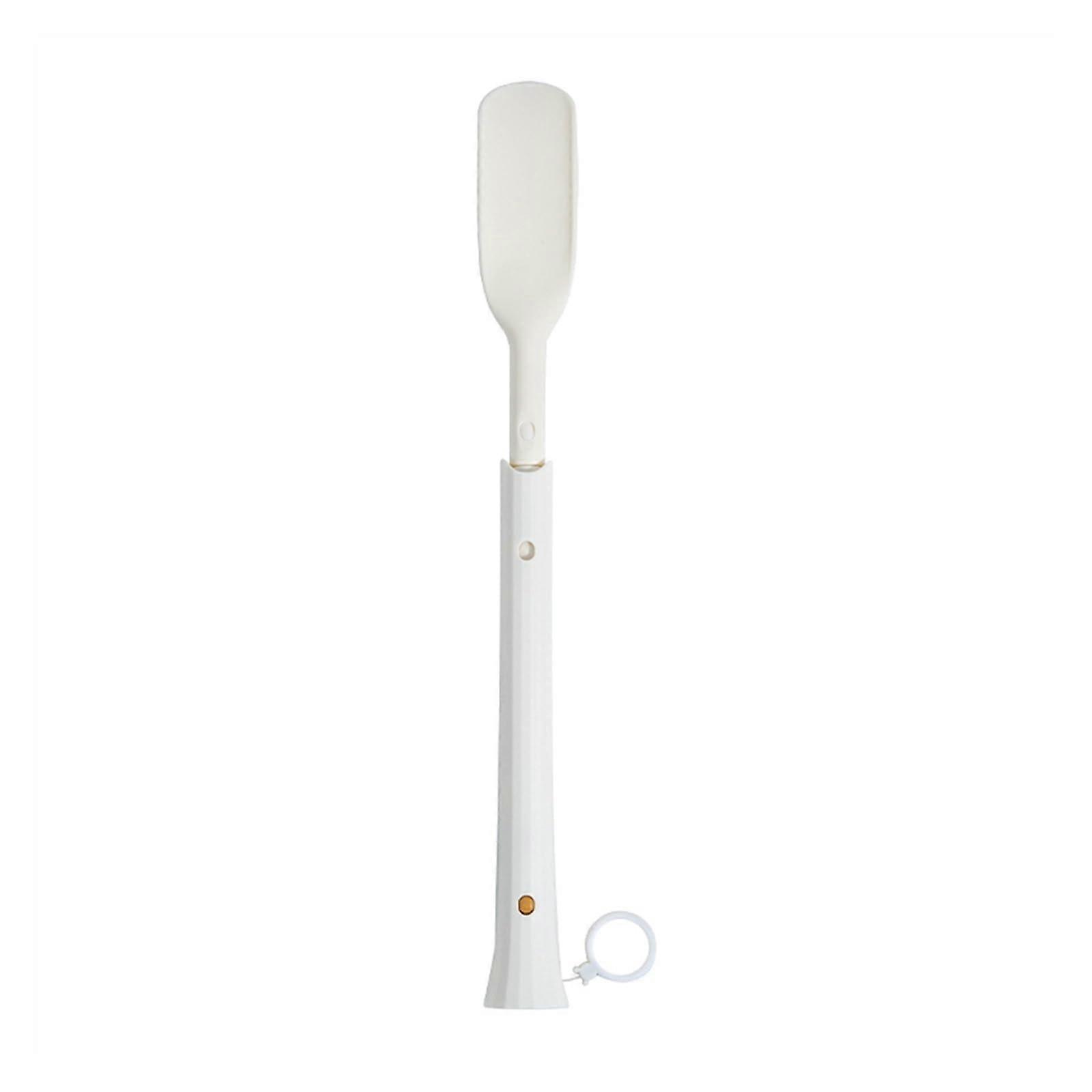 Long Handle Shoehorn for Elderly with Extra Long No Bend Design, Retractable and Lightweight