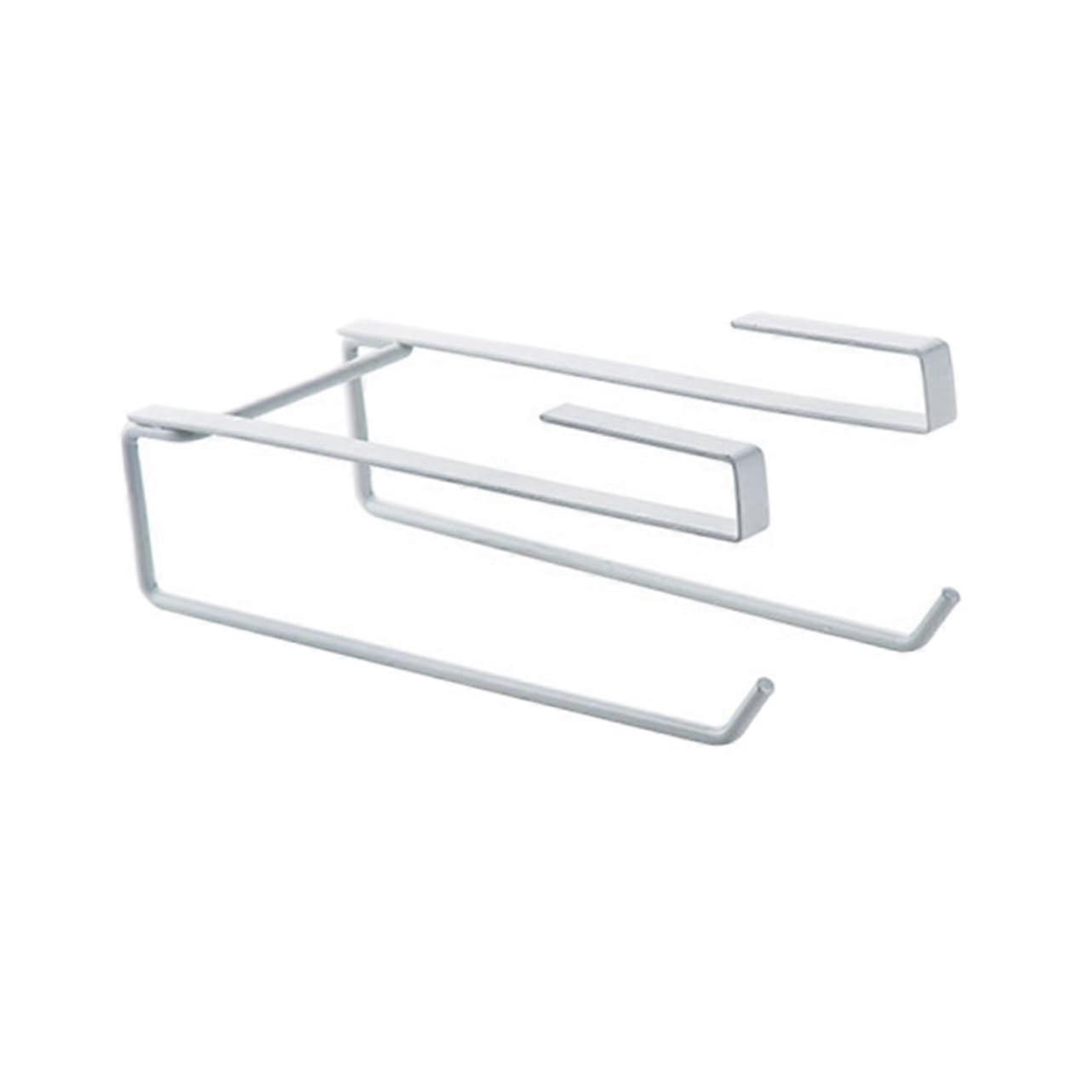 Wall Mounted Paper Towel Holder No Drilling, SpaceSaving Kitchen Roll Rack for Bathroom Use