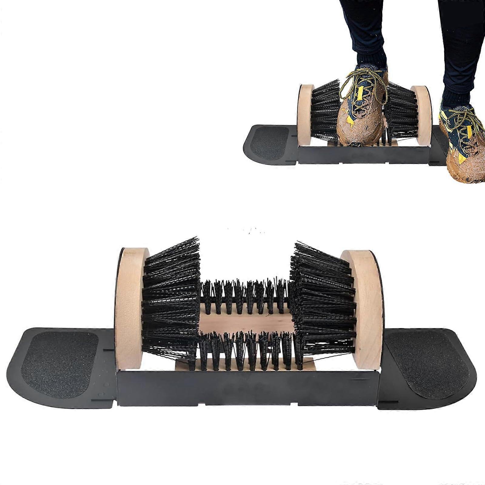 Heavy Duty Outdoor Boot Scraper Brush for Deep Mud Removal and Effortless Shoe Cleaning