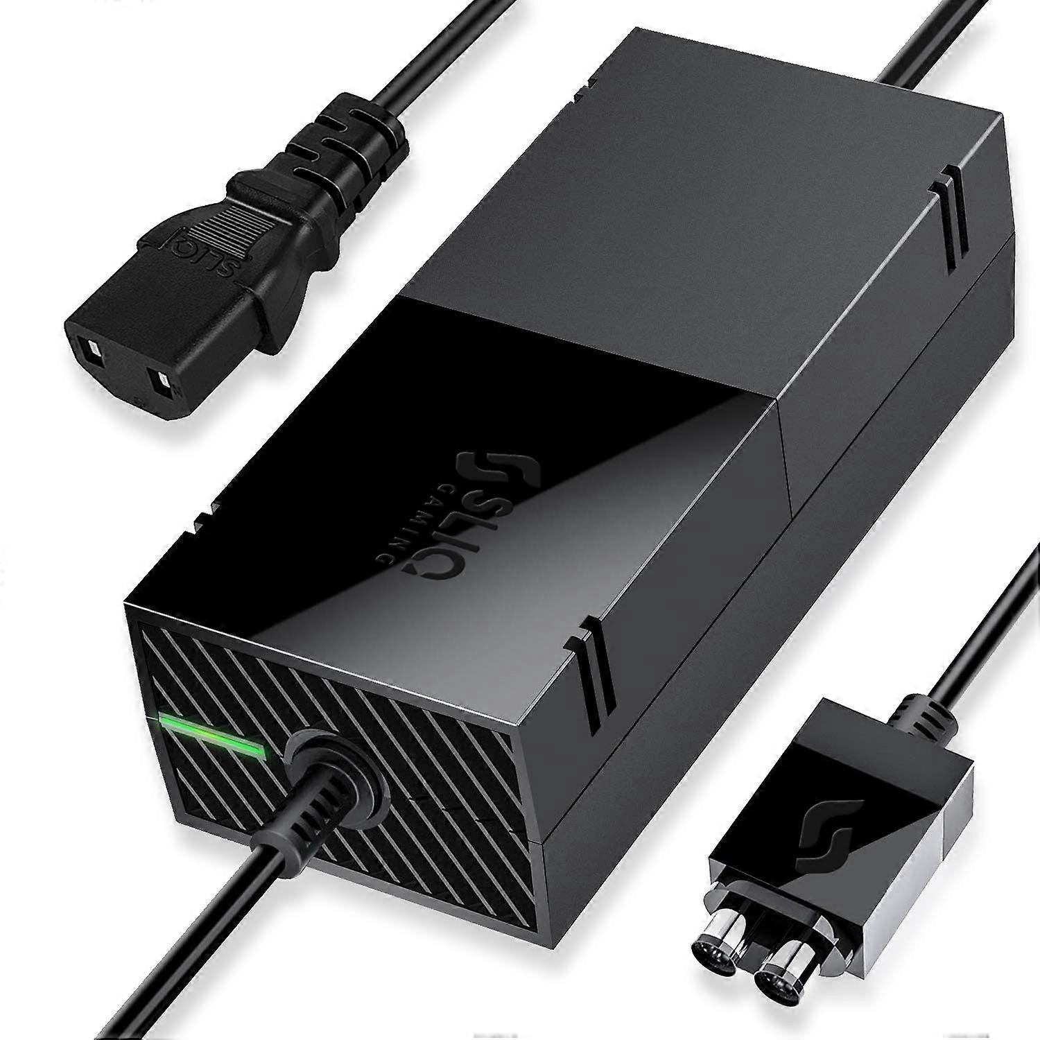 Power Supply Replacement for Xbox One with Cable, Enhanced Cooling and Surge Protection
