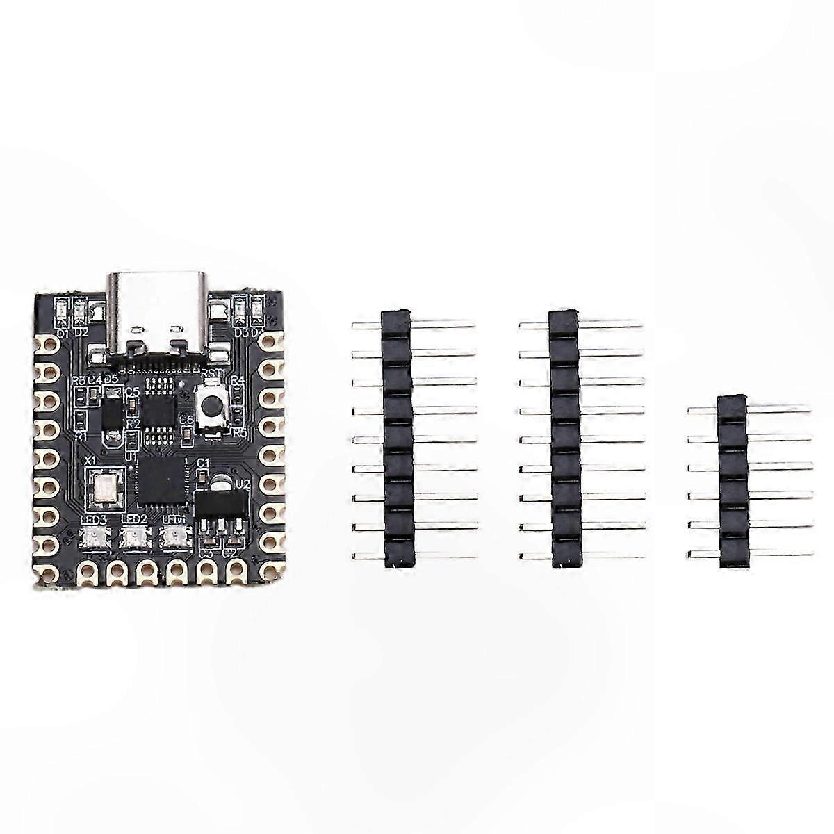 Compact Development Board Featuring Atmega328p Chip for DIY Projects