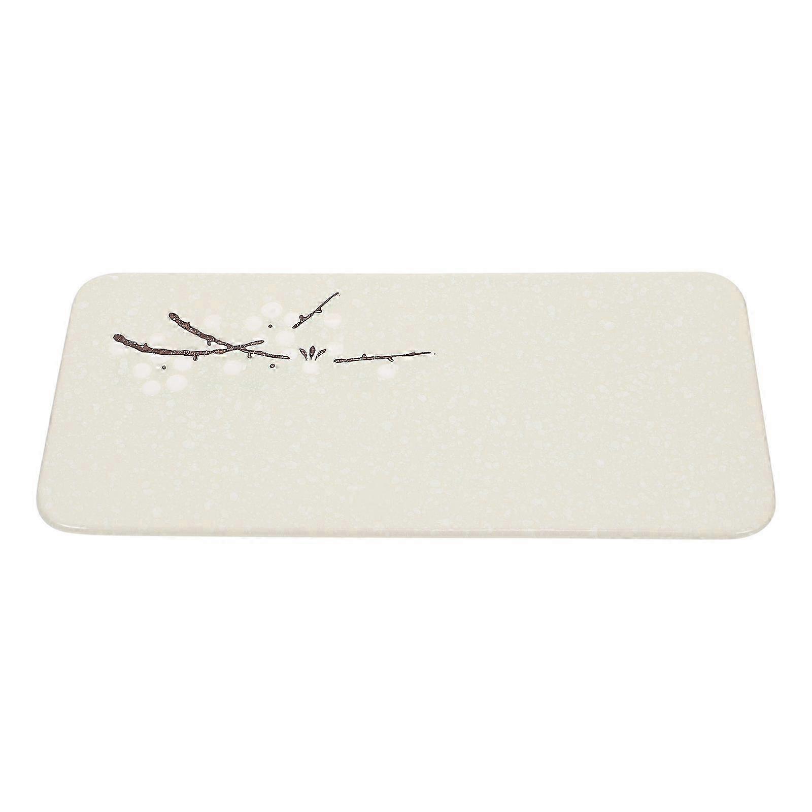 Storage Plate Ceramic Dish for Special Gatherings White Ceramic 1Pack