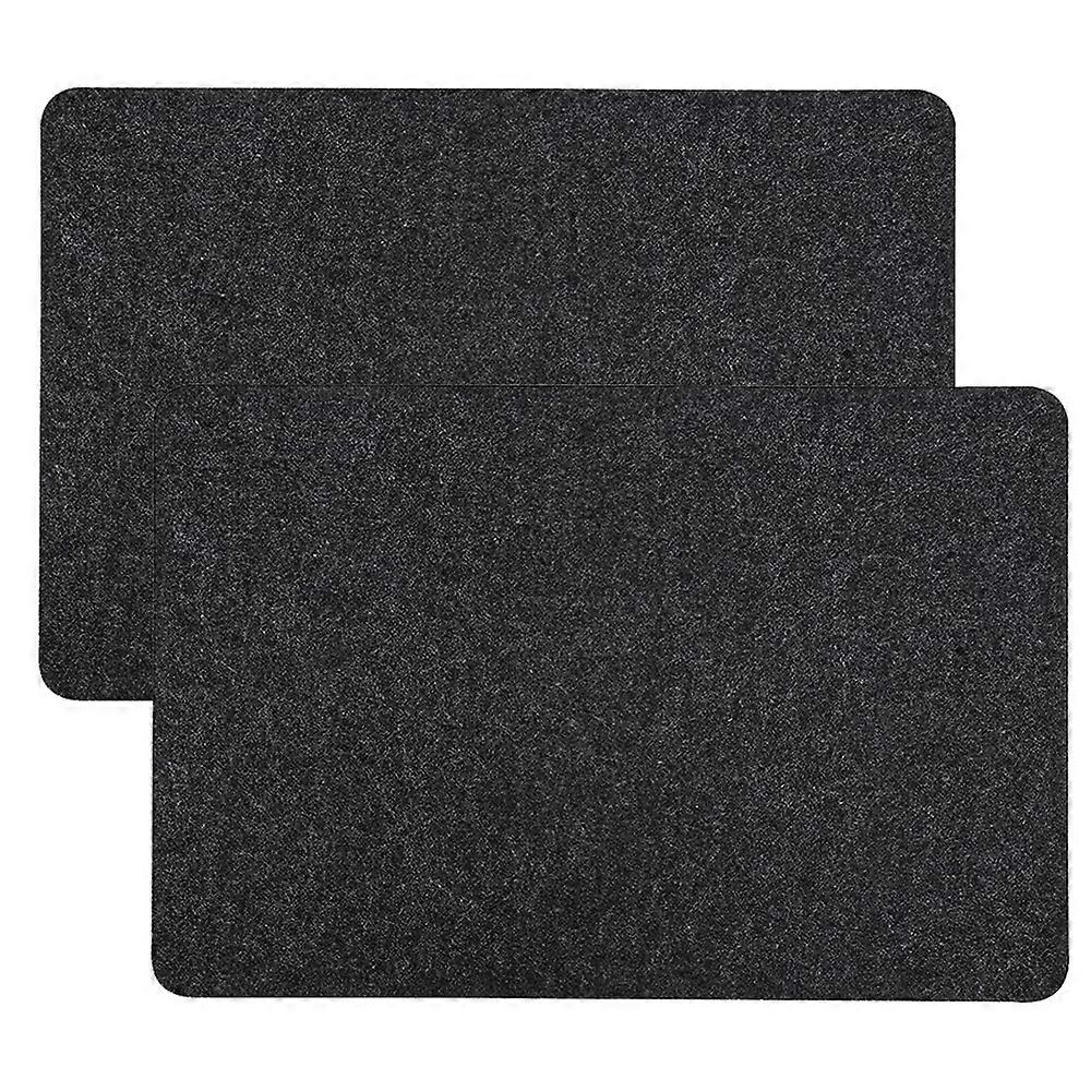 Air Fryer Heat Resistant Mat, 2-Piece Set with Gliding Function