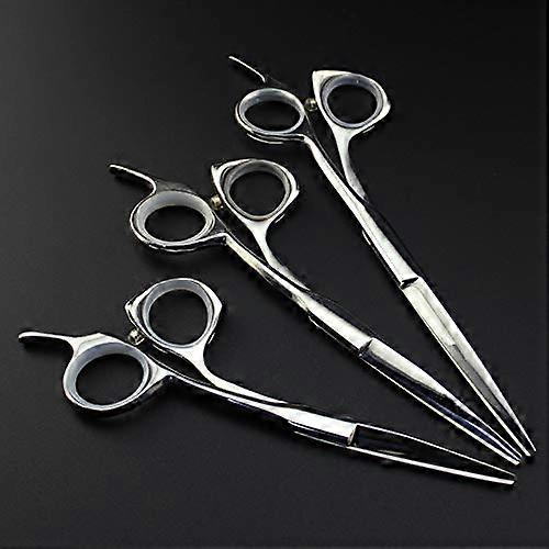 Professional 440C Stainless Steel Barber Scissors 5.5 Inch Sharp Edge for Smooth Precise Cuts